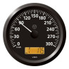 A2C59512424 Veratron ViewLine Speedometer 300 Km/h Black 110mm