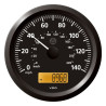 A2C59512428 Veratron ViewLine Speedometer 140 Mph Black 110mm