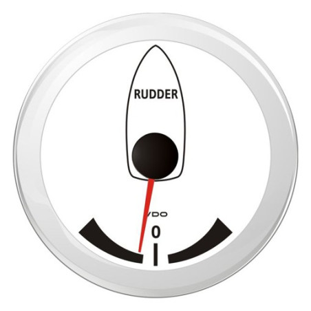 A2C59512411 Veratron ViewLine Rudder position indicator white 85mm