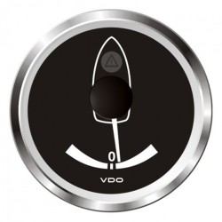 VDO ViewLine Rudder angle indicator Black 52mm