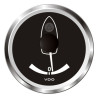 A2C59514155 Veratron ViewLine Rudder position indicator black 52mm