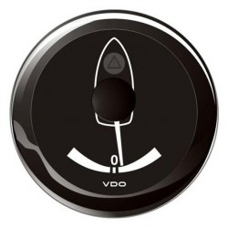 VDO ViewLine Ruderlagenanzeiger Kit Schwarz 52mm