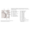 A2C59514256 Veratron ViewLine Sumlog & Compass 30kn White 85mm