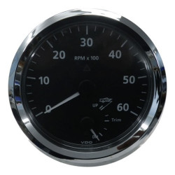 A2C59514259 Veratron ViewLine Combi Rows and Trim Black 110mm