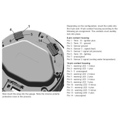 A2C59514266 Veratron ViewLine Combi 4 in 1 White 110mm