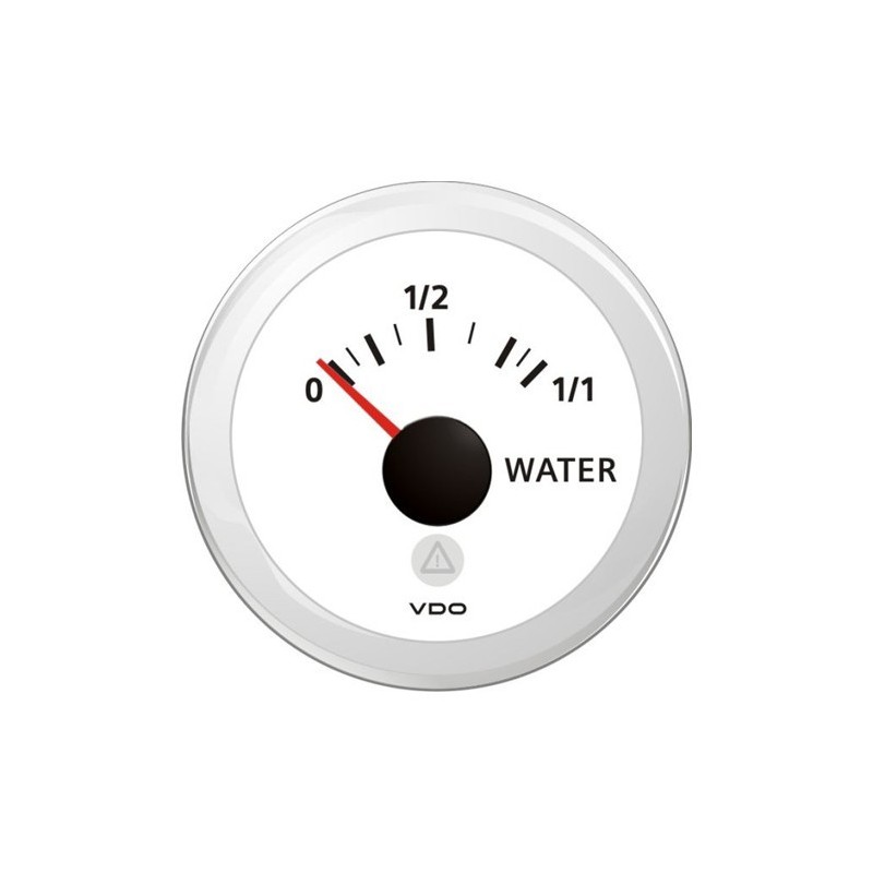 VDO ViewLine Drinkwaterniveau 4-20mA Wit 52mm