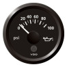A2C59514110 Veratron ViewLine Engine Oil Pressure 100PSI Black 52mm