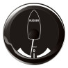 A2C59514812 Veratron ViewLine Rudder Position Pointer Kit Black 85mm