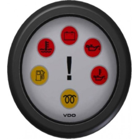 VDO ViewLine Led Cabine Controller Zwart 52mm VDO ViewLine Led Cabine Controller Zwart 52mm