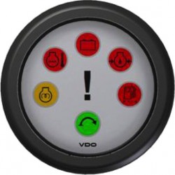 VDO ViewLine Led Motor Überwachung Weiß 52mm