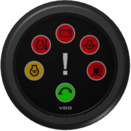 A2C59506153 Veratron ViewLine Led Motor Controller Black 52mm