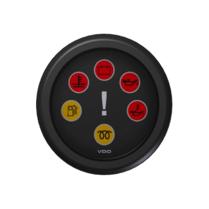 A2C59506155 Veratron ViewLine Led Cabin Controller Black 52mm