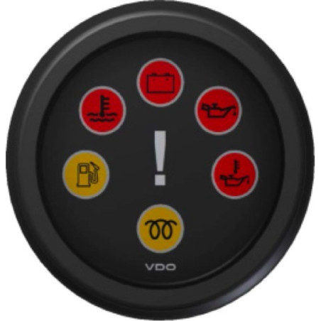 A2C59506155 Veratron ViewLine Led Cabin Controller Black 52mm