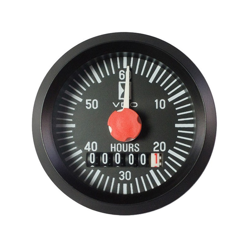 331-810-012-002B 20 Pieces VDO Cockpit International Hour Meter 52mm 12V