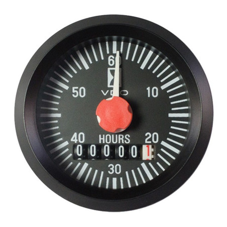 331-810-012-002G VDO Cockpit International Hour Meter 52 mm 12V