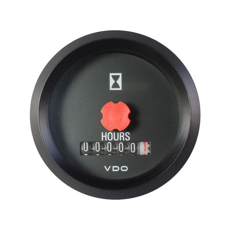 331-810-012-001G VDO Cockpit International Hour Meter 52 mm 12V