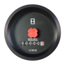 331-810-012-004G VDO Cockpit International Hour Meter 52 mm 12V - Lighting