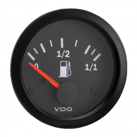 VDO Cockpit Vision Brandstofniveau 3-180 Ohm 52mm 12V VDO Cockpit Vision Brandstofniveau 3-180 Ohm 52mm 12V