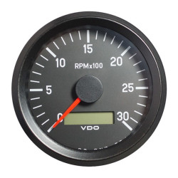 333-035-010C 10 Pieces VDO Cockpit International Tachometer 3,000 RPM 80mm 12-24V