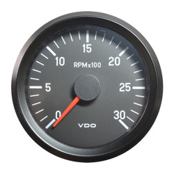 333-035-001C 10 Pieces VDO Cockpit International Tachometer 3,000 RPM 80mm 12V