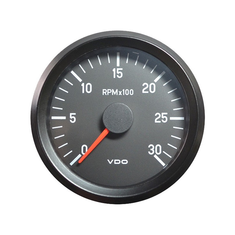 333-035-001G VDO Cockpit International Tachometer 3,000 RPM 80mm 12V