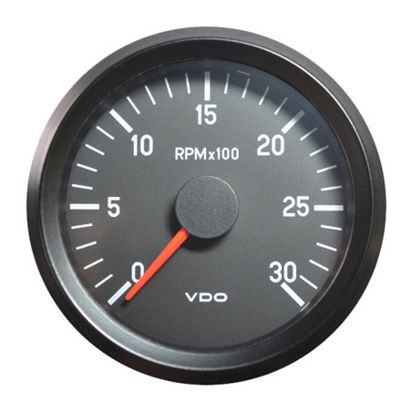 333-035-001G VDO Cockpit International Tachometer 3,000 RPM 80mm 12V