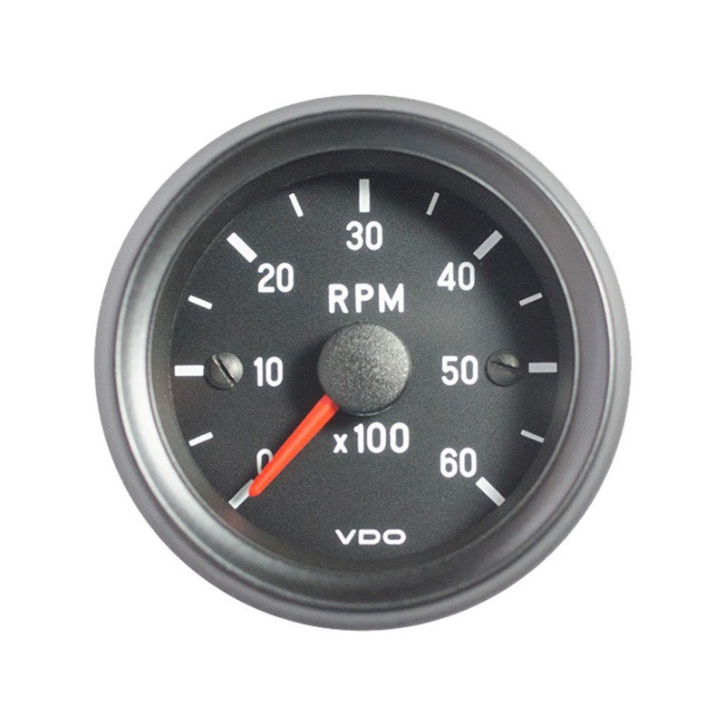 333-035-017C 10 Pieces VDO Cockpit International Tachometer 6,000 RPM 52mm 12V