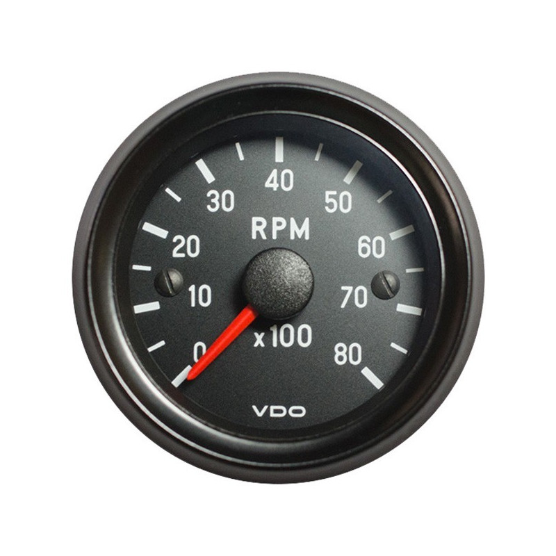 333-035-018G VDO Cockpit International Tachometer 8,000 RPM 52mm 12V