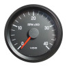 333-045-002G VDO Cockpit International Tachometer 4,000 RPM 80mm 24V