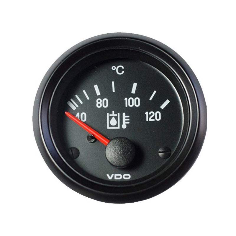 10 Stuks VDO Cockpit International Olietemperatuur 120°C 52mm 24V 10 Stuks VDO Cockpit International Olietemperatuur 120°C 52mm 24V