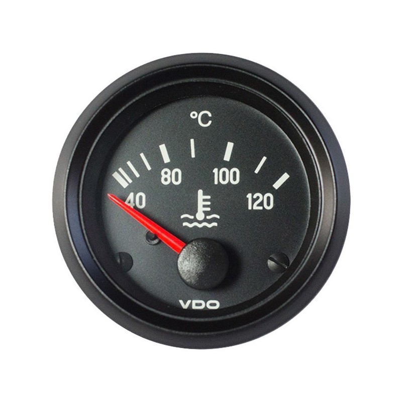 10 Stück VDO Cockpit International Kühlwassertemperatur 120°C 52mm 24V