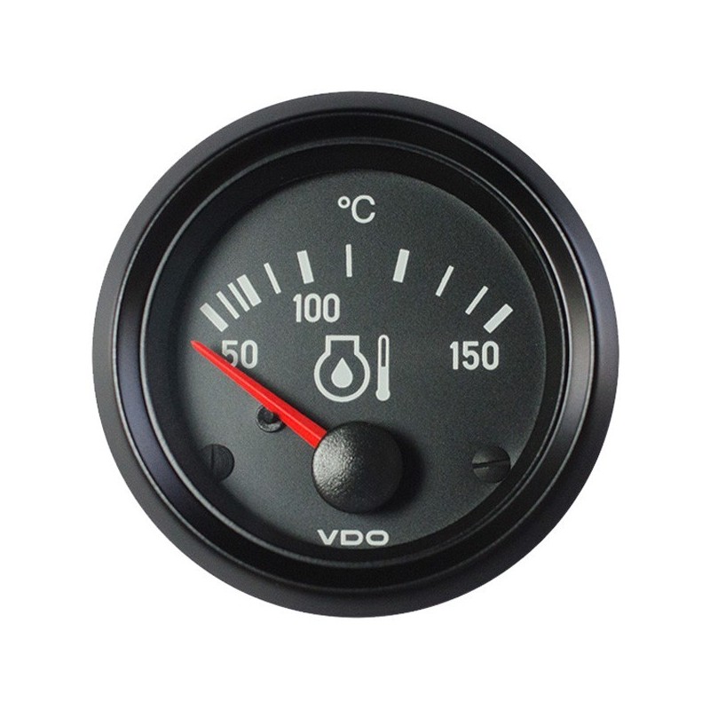 VDO Cockpit International Motorolietemperatuur 150°C 52mm 24V VDO Cockpit International Motorolietemperatuur 150°C 52mm 24V