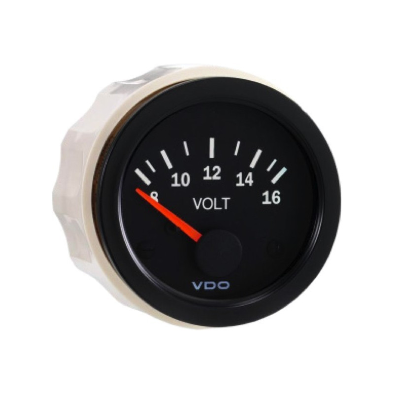 332-010-001C 10 Pieces VDO Cockpit Vision Voltmeter 8-16V 52mm 12V