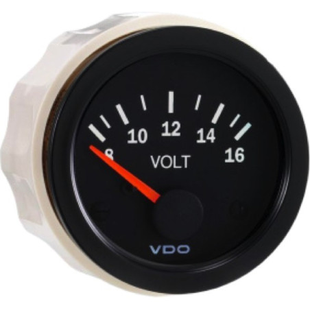 332-010-001C 10 Pieces VDO Cockpit Vision Voltmeter 8-16V 52mm 12V