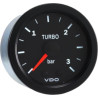 150-015-001K VDO Cockpit Vision Pressure Gauge 0 to 3Bar 52mm
