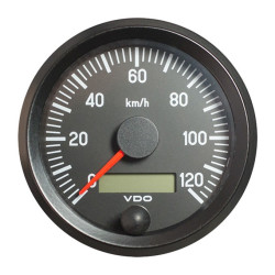437-035-002G VDO Cockpit International Speedometer 120 Km/h 80mm 12-24V
