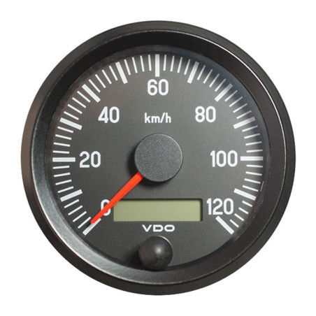 437-035-002G VDO Cockpit International Speedometer 120 Km/h 80mm 12-24V