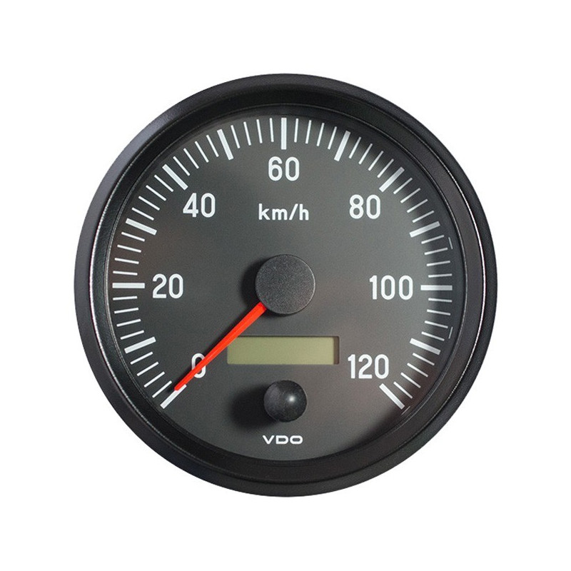 437-055-002G VDO Cockpit International Speedometer 120 Km/h 100mm 12-24V
