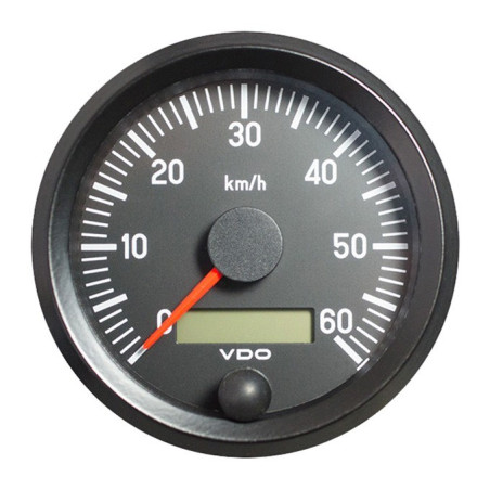 437-035-001G VDO Cockpit International Speedometer 60 Km/h 80mm 12-24V