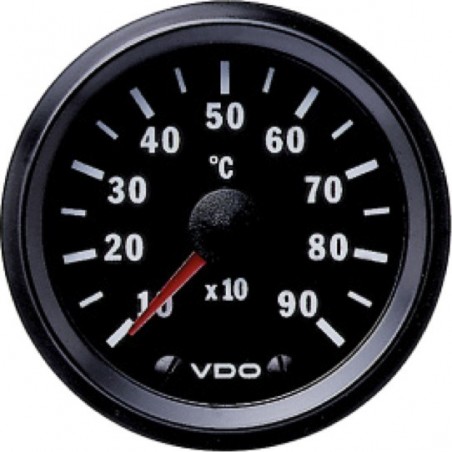 VDO Cockpit International Pyrometer 900°C Zwart 52mm