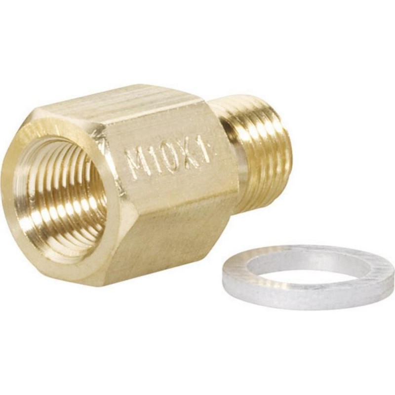 1 8 27 NPT Female To M10 X P1 5 Gauge Sensor Sender Thread Adapter 