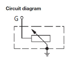 360-081-037-013C VDO Pressure sensor 0-25 Bar - M14