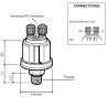 Capteurs de pression: 360-081-030-022C VDO