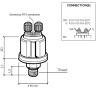 360-081-030-086C VDO Pressure Sensor 0-5 Bar - 1/8-27 NPTF