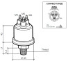 360-081-039-004C VDO Pressure Sensor 0-80 PSI – 1/8-27 NPTF