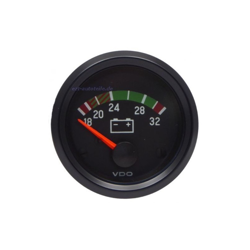 332-020-001C 10 Pieces VDO Cockpit Vision Voltmeter 18-32V 52mm 24V