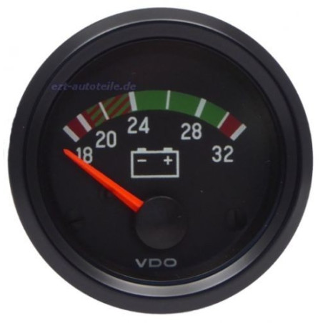 332-020-001C 10 Pieces VDO Cockpit Vision Voltmeter 18-32V 52mm 24V
