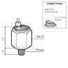 230-112-004-004C VDO Pressure Switch 2.00 Bar - M10