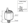 230-112-005-003C VDO Pressure switch 1.80 Bar - M10