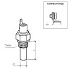 232-011-017-005D VDO Temperature Switch 120°C - 1/2-14 NPTF